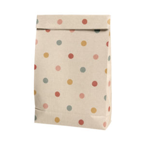 Maileg - gift bag Multi Dots, Buntfalttüte, Geschenktüte, Geschenktasche