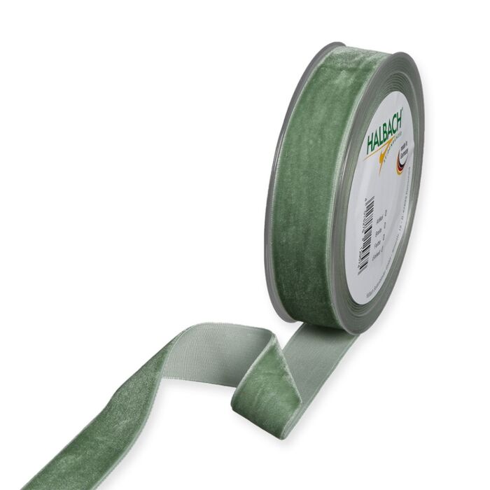 Dekoband Samt grün breit (Meterware), Geschenke, Weihnachten