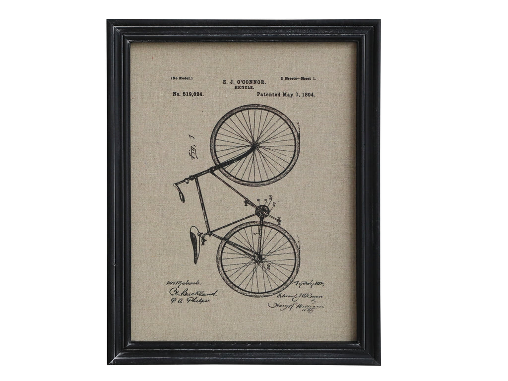 Produkte Chic Antique - Bild mit Fahrrad & schwarzem Rahmen