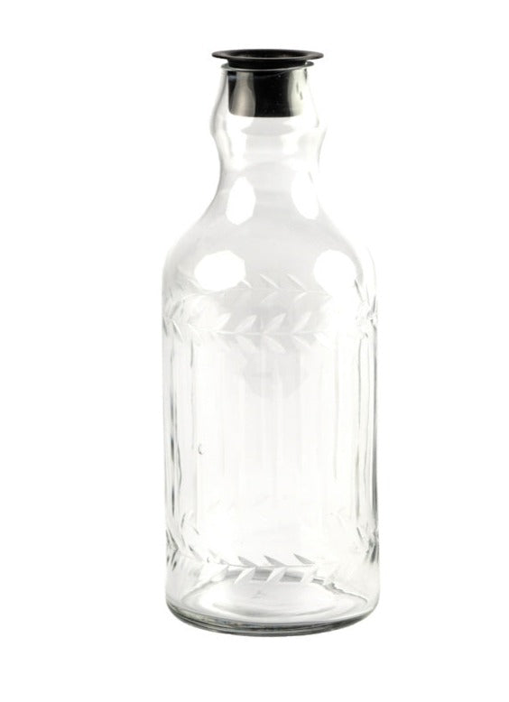 Flasche Clavel mit losem Kerzeneinsatz für Stabkerze | Rost & Rosmarin